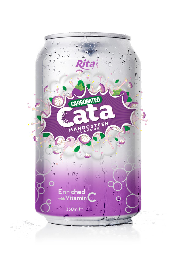 Carbonated Natural Mangosteen Flavor Drink